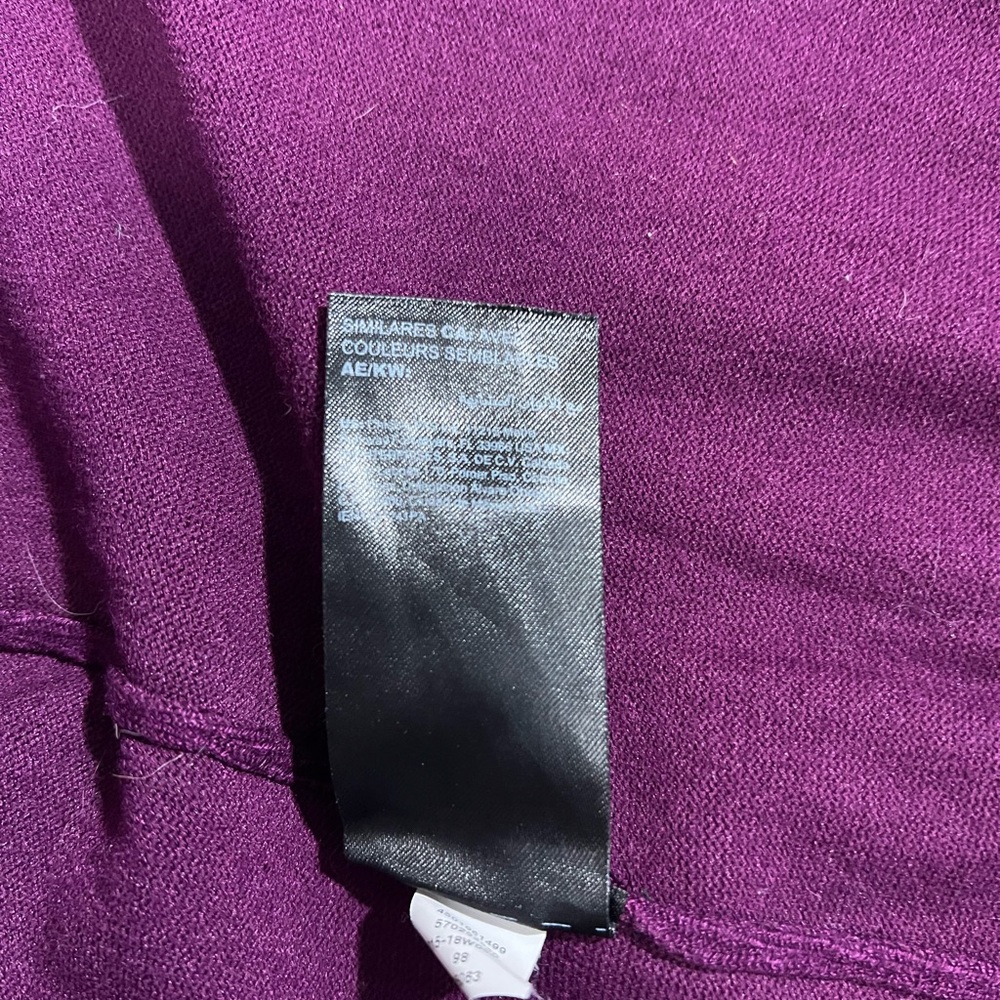 White House Black Market Purple Cardigan - Picture 7 of 8
